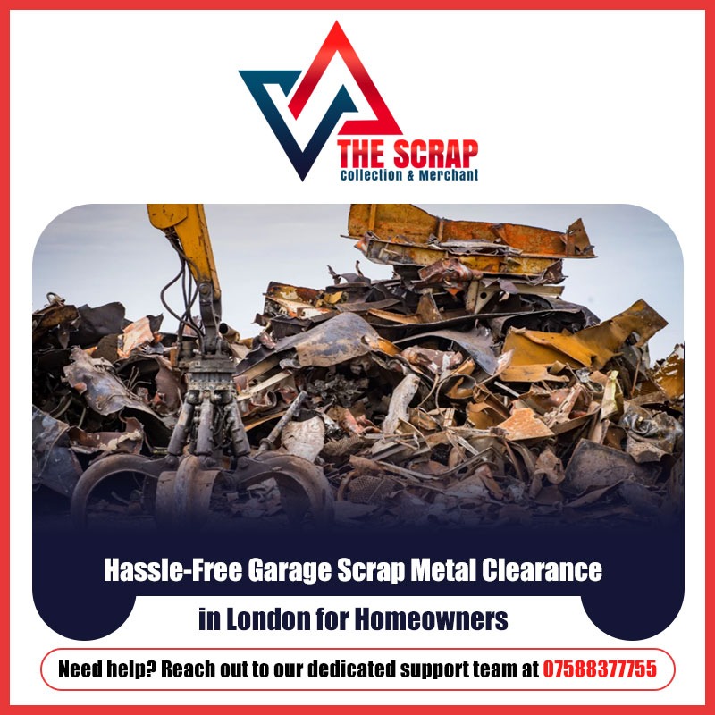 Garage scrap metal clearance
